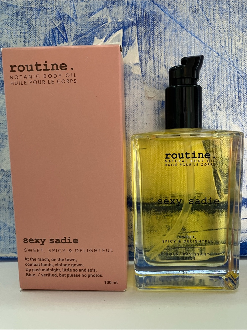 Routine sexy Sadie body oil new in box